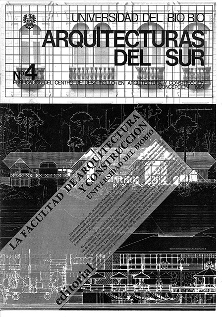 					Ver N.4 (1984): LA FACULTAD DE ARQUITECTURA Y CONSTRUCCIÓN. UNIVERSIDAD DEL BÍO-BÍO
				