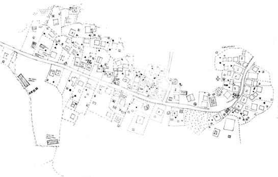 Cartografía elaborada en el trabajo de campo en Robuya.