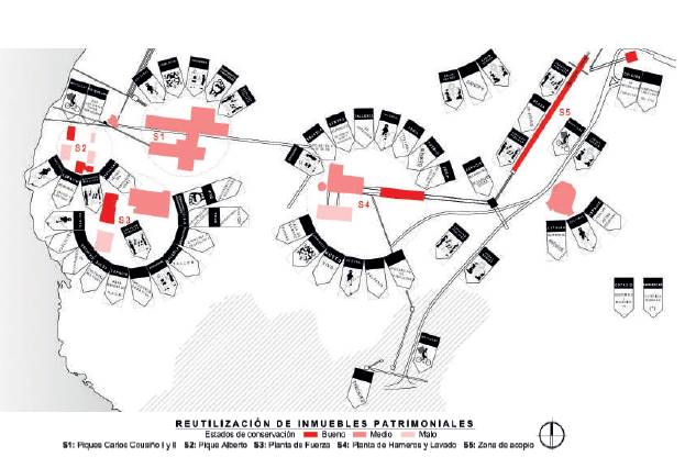 Reutilización de los inmuebles patrimoniales del paisaje minero “Ruinas de ENACAR”.