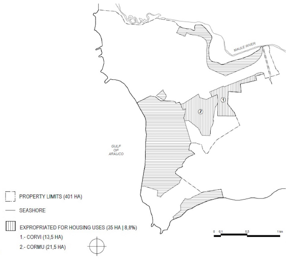 Proceso de venta de terrenos a fines de los setenta.