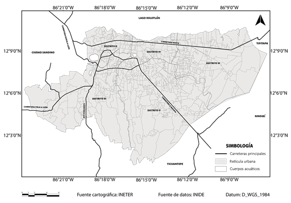 Delimitación del área de estudio.