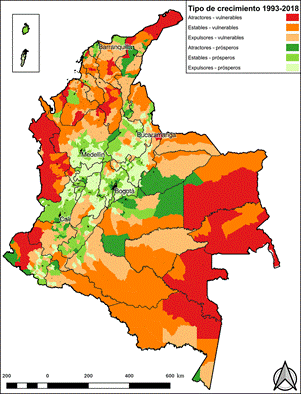 Tipología de municipios.