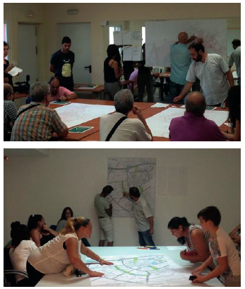 Constitución de la comisión técnico-política y taller de mapeo social.