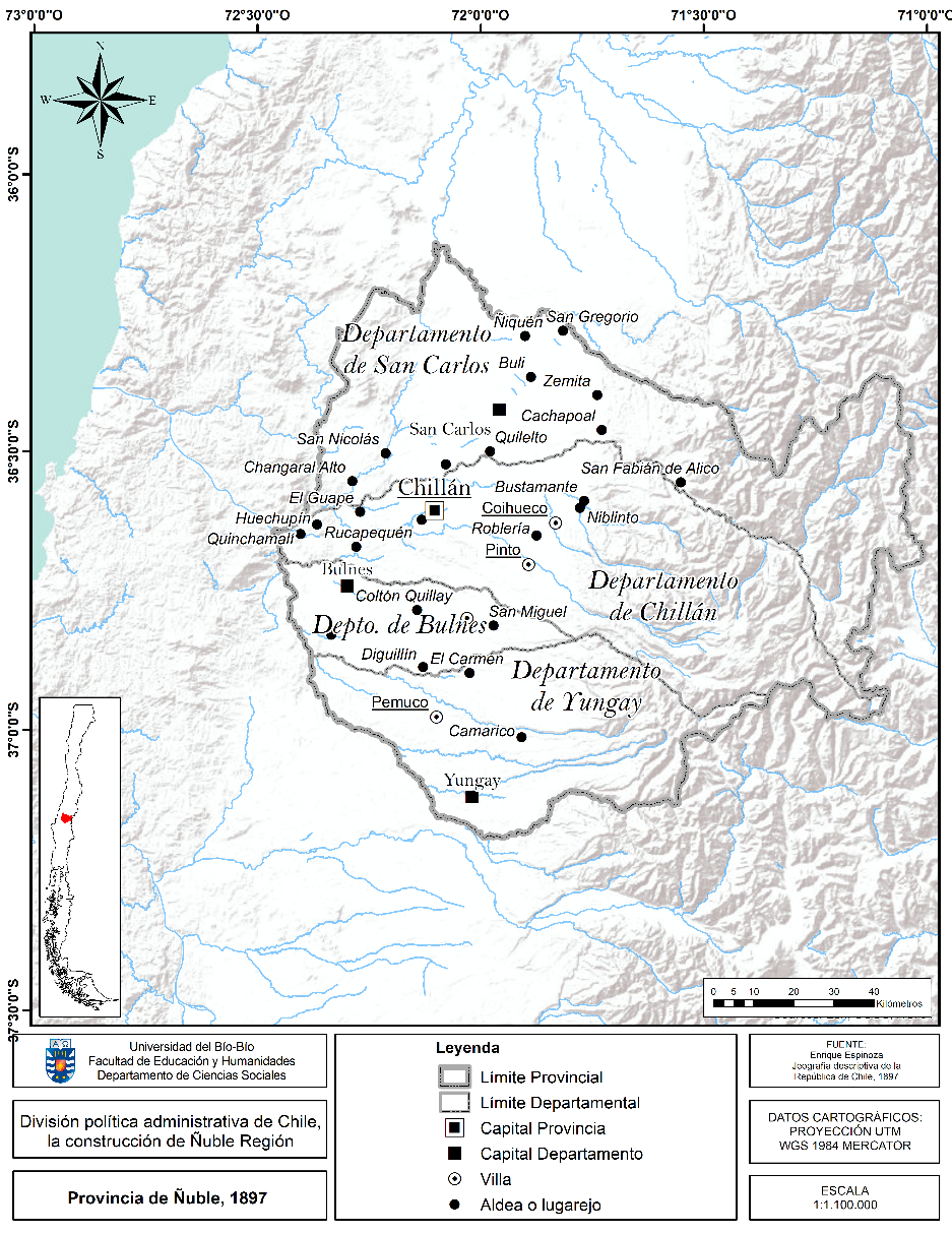 Construcción Politico Administrativa De La Región De Ñuble 3450