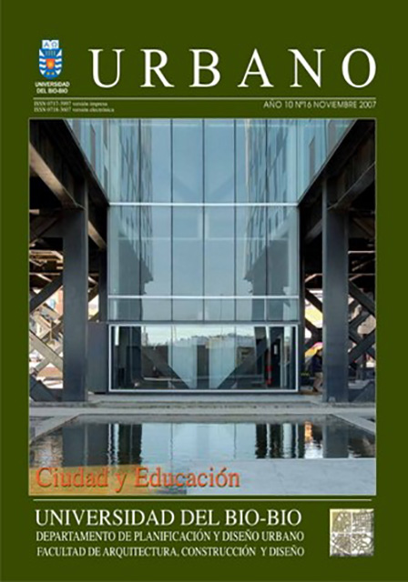 					Ver V.10, N.16 (Noviembre 2007): CIUDAD Y EDUCACIÓN
				